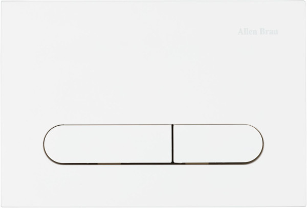 Клавиша смыва Allen Brau Project Color 9.2PR01.21 белый матовый. Фото 1