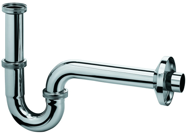 Kludi 1026505-00 Сифон трубчатый 1¼" - 32, без выпуска. Фото 1