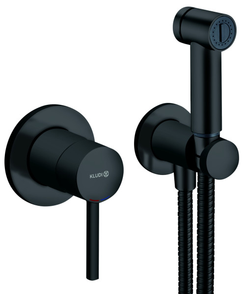 Kludi 38 998 3976 Bozz Готовый комплект гигиенического душа. Фото 1