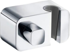 Kludi 65 562 0500 A-QA Шланговое подключение с запорным вентилем, с держателем ручного душа. Фото 1