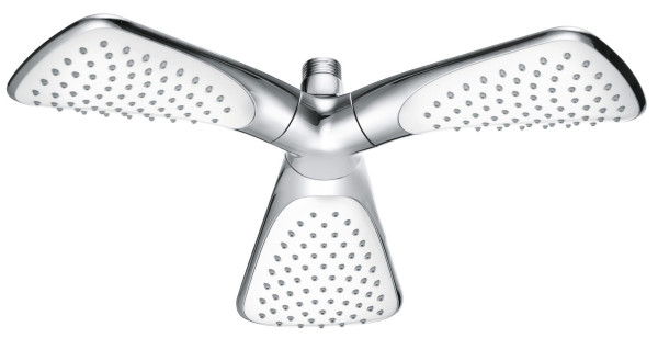 Kludi 67 578 0500 Fizz Верхний душ Ø340 мм, 1 режим, 40 л/мин, (вертолет). Фото 1