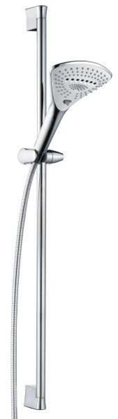 Kludi 67 740 0500 Fizz Душевой гарнитур H=900 мм, Ø160 мм, 3 режима, шланг 1600 мм, хром. Фото 1