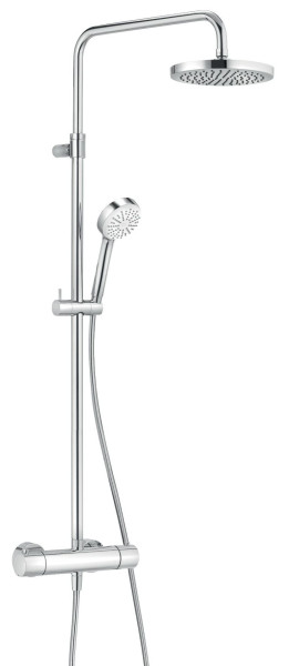 Kludi 68 095 0500 Logo Душевая система для душа, с терм., Ø200/96 мм, 1/1 режим. Фото 1