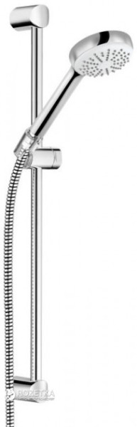 Kludi 68 160 0500 Logo Душевой гарнитур H=620 мм, Ø18 мм, 1 режим, шланг 1600 мм. Фото 1