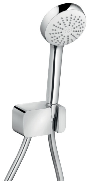 Kludi 68 670 0500 Logo Душевой набор Ø96 мм, 1 р шланговое подключение, 23 л/мин, шланг 1250 мм. Фото 1
