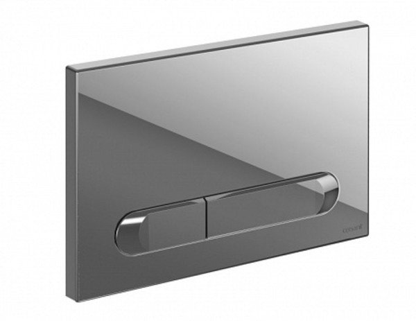 Кнопка Cersanit ESTETICA для LINK PRO/VECTOR/LINK/HI-TEC пластик хром глянцевый. Фото 1