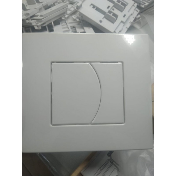 Кнопка для смыва инсталляции DI белая (ИнкоЭр). Фото 1