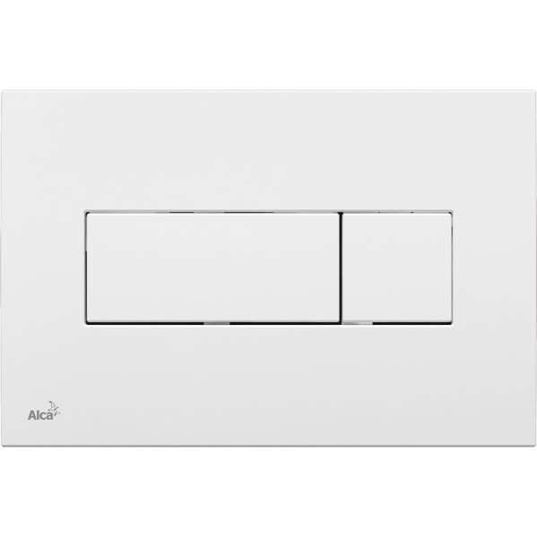 Кнопка смыва alcadrain 24.7х1.6х16.5 для инсталляции, пластик, цвет Белый (M370). Фото 1