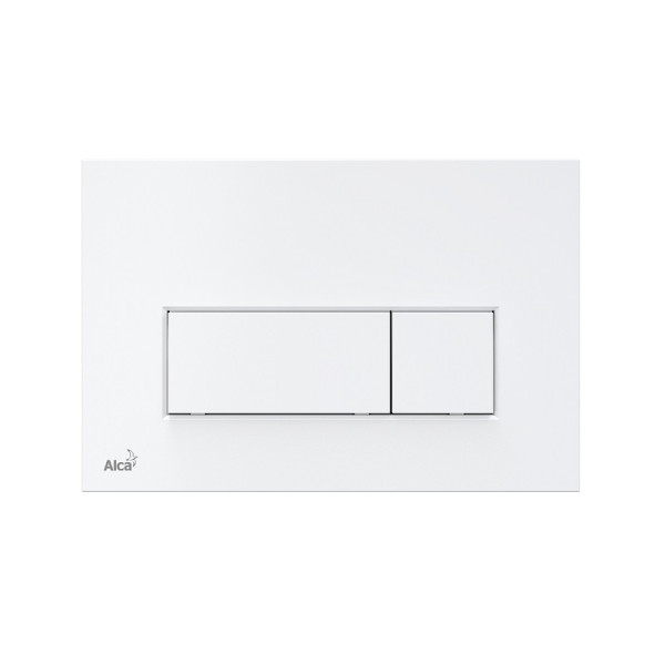 Кнопка смыва alcadrain 25х3.6х17 для инсталляции, пластик, цвет Белый (M570). Фото 1