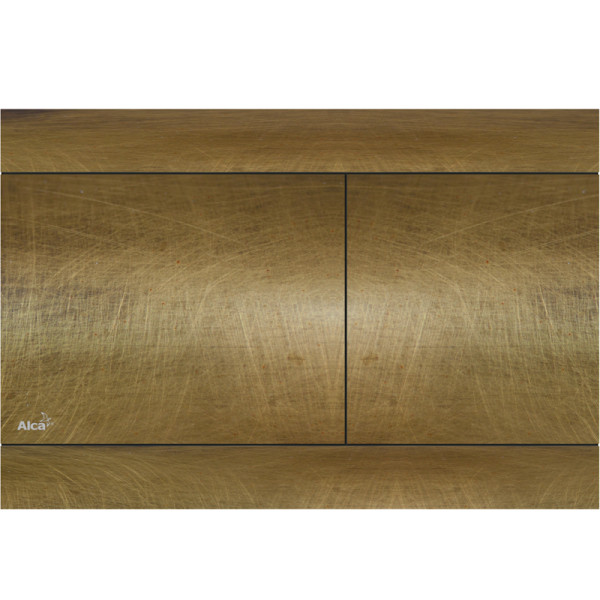 Кнопка смыва alcadrain Antic 24.7хх16.5 для инсталляции, пластик, цвет Бронза (FUNANTIC). Фото 1