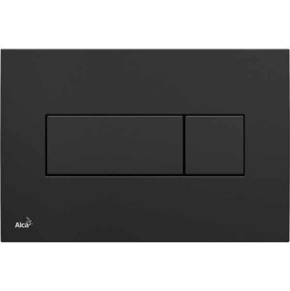 Кнопка смыва alcadrain M378 24.7х1.6х16.5 для инсталляции, пластик, цвет Черный (M378). Фото 1