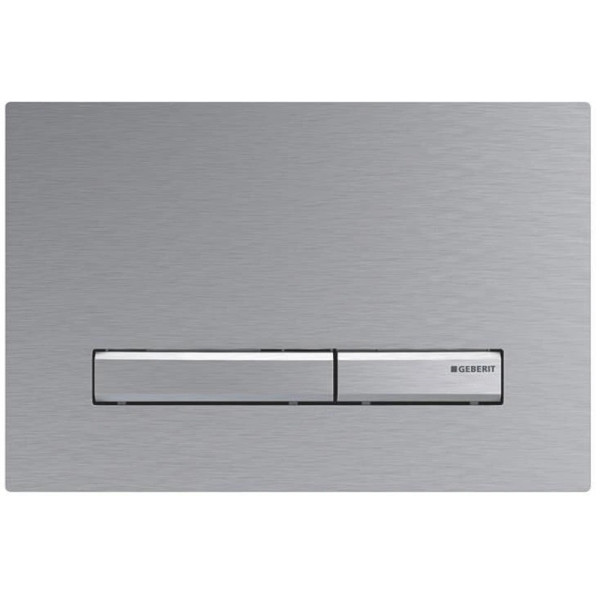 Кнопка смыва Geberit SIGMA хх16.4 для инсталляции, сталь, цвет Хром матовый (115788GH2). Фото 1