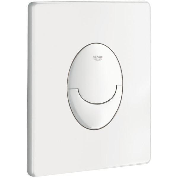 Кнопка смыва Grohe Skate Air 15.6х1.8х19.7 для инсталляции, ABS пластик, цвет Белый (38505SH0). Фото 1