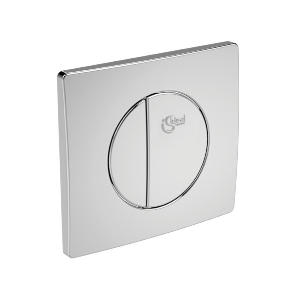 Кнопка смыва Ideal Standard 17х2х15 для инсталляции, пластик, цвет Хром (W3091AA). Фото 1