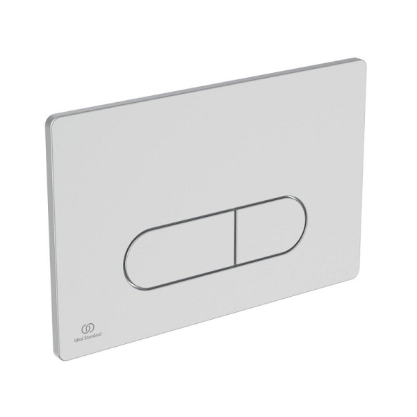 Кнопка смыва Ideal Standard Oleas 23.4х0.8х15.4 для инсталляции, пластик, цвет Хром матовый (R0115JG). Фото 1