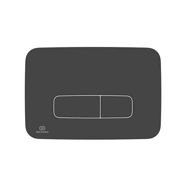 Кнопка смыва Ideal Standard Oleas 24.1х0.8х16.5 для инсталляции, пластик, цвет Черный (R0123A6). Фото 1