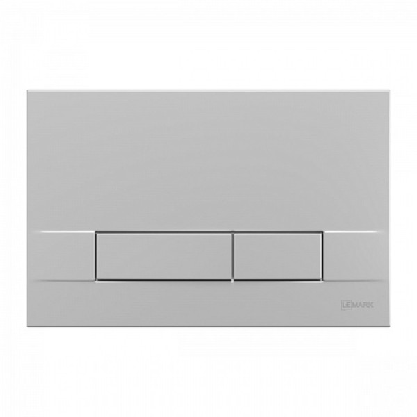 Кнопка смыва Lemark BIT для инсталляции, механическая, хром матовый. Фото 1