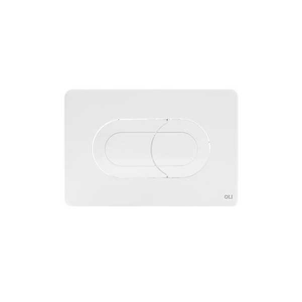 Кнопка смыва Oli 21.5х7.3х14.5 для инсталляции, пластик, цвет Белый (640081). Фото 1