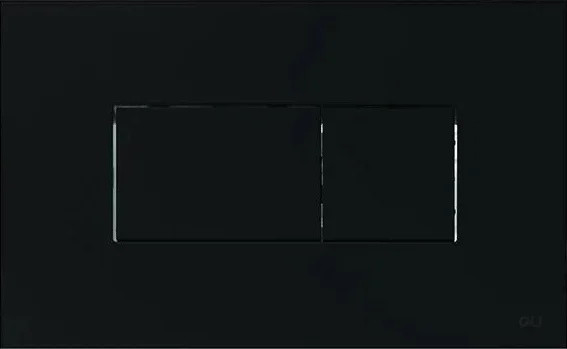 Кнопка смыва Oli KARISMA 23х7.3х14.6 для инсталляции, пластик, цвет Черный (641015). Фото 1