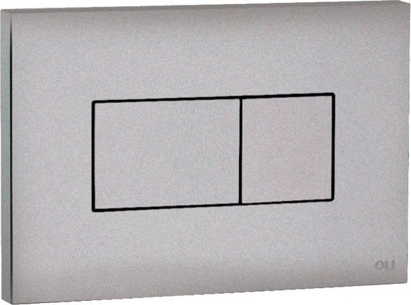 Кнопка смыва Oli KARISMA 23х7.3х14.6 , пластик, цвет Хром матовый (641006). Фото 1