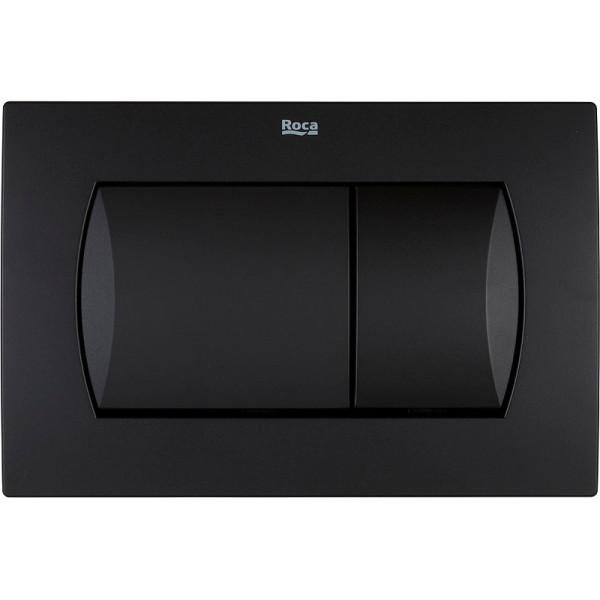 Кнопка смыва Roca 25.5х3.2х15.8 для инсталляции, ABS пластик, цвет Черный (78901160B6). Фото 1