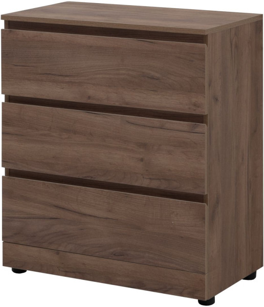 Комод Aquanet Сканди 700x400 Дуб крафт (3 ящика). Фото 1