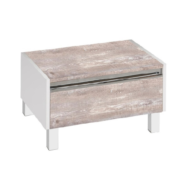 Комод AQUATON Капри 55х42.9х21.3 Напольный Бетон пайн (1A231003KPDA0). Фото 1