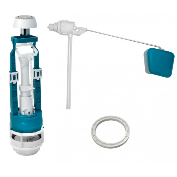 Комплект арматуры б/под., кн. хром И-СБкпм-Бм-А-В Р (2-1-2-4) (ИнкоЭр). Фото 1