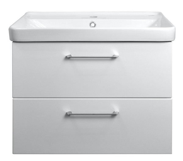 Комплект Azario тумба Ника 80 810х470х560 подвесная с раковиной Monte tx 80 белый матовый (CS00080145). Фото 1