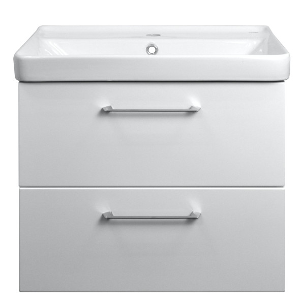 Комплект Azario Тумба подвесная Ника 60 600х475х560 с раковиной Monte tx 60 белый (CS00080143). Фото 1