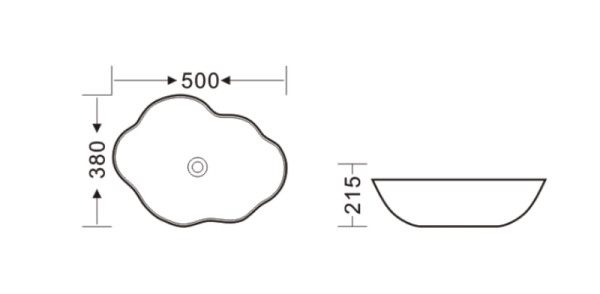 Комплект Bronze de Luxe: раковина Black Orchid 1395 со смесителем SCANDI 9015B. Фото 2