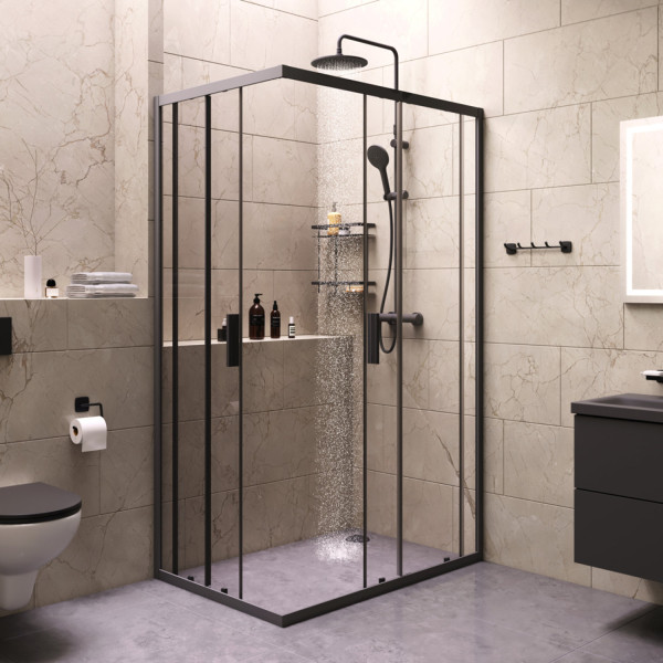 Комплект для ванной комнаты, зона помывочной 120x80 см. Фото 2