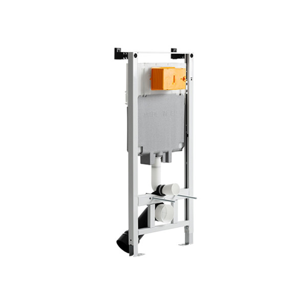 Комплект: Инсталляция OLI 80, пневматика + Панель слива SALINA глянцевый хром. Фото 1