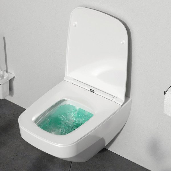 Комплект: Инсталляция с подвесным унитазом FlashClean с сиденьем микролифт и клавишей. Фото 2