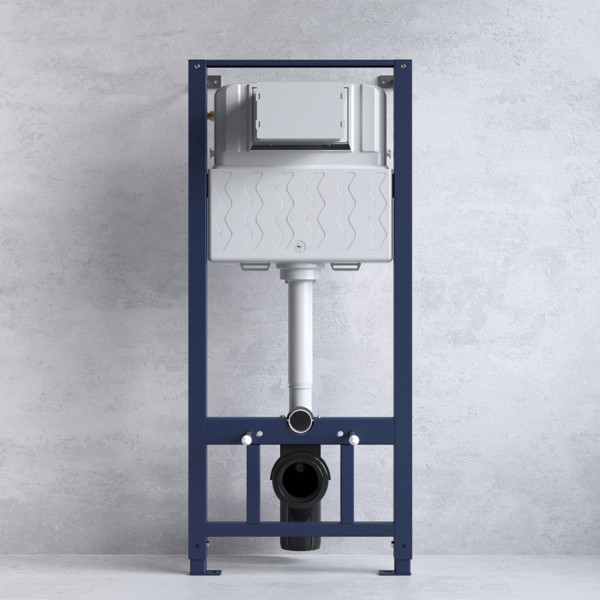 Комплект: Инсталляция с подвесным унитазом FlashClean с сиденьем микролифт и клавишей. Фото 3