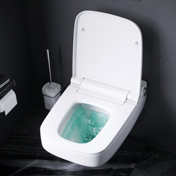 Комплект: Инсталляция с с подвесным унитазом FlashClean, с электронной крышкой-биде CleanCare и клавишей. Фото 2