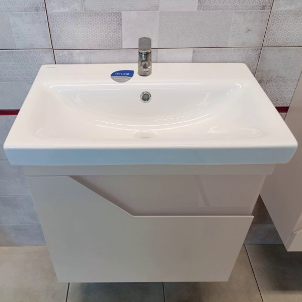 Комплект мебели для ванной Бриклаер БРАЙТОН 60B, бежевый. Фото 5