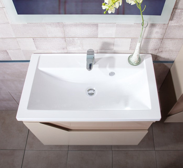 Комплект мебели для ванной Бриклаер БРАЙТОН 80B, бежевый. Фото 5