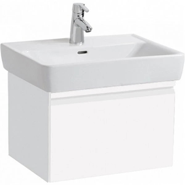 Комплект PRO 4.8304.2.095.463.1 шкаф под раковину белый + PRO A 8.1895.3.000.104.1 раковина 65х48. Фото 1