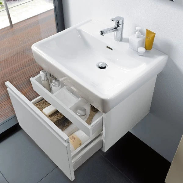 Комплект PRO 4.8304.2.095.463.1 шкаф под раковину белый + PRO A 8.1895.3.000.104.1 раковина 65х48. Фото 2