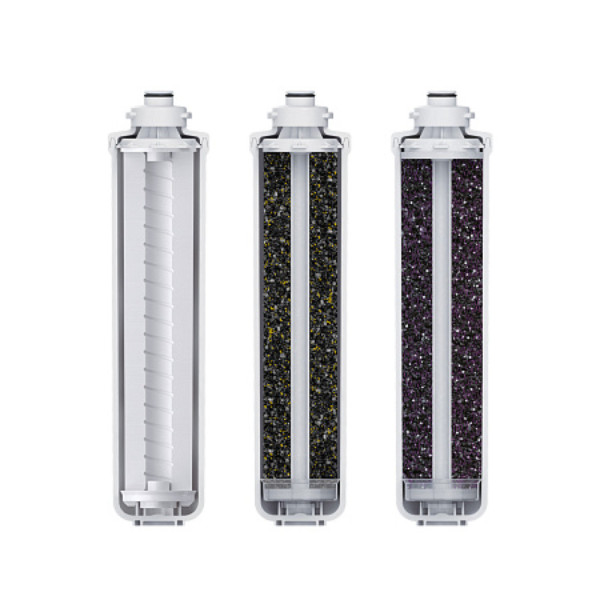 Комплект сменных картриджей Lemark BASIC удаление хлора и вредных примесей. Фото 2