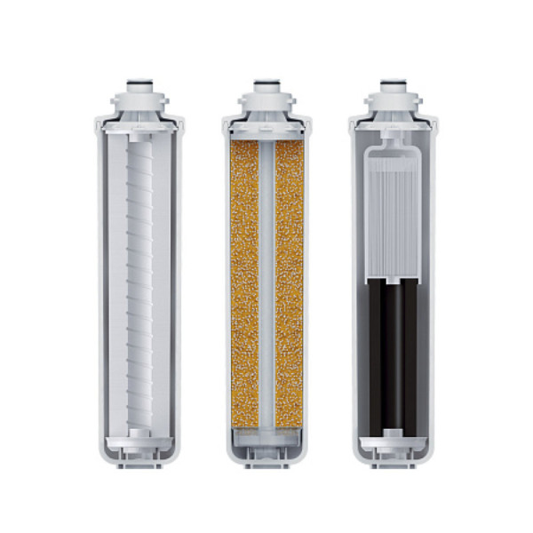 Комплект сменных картриджей Lemark BIO от соли жесткости (накипь), бактерий, хлора и привкусов. Фото 2