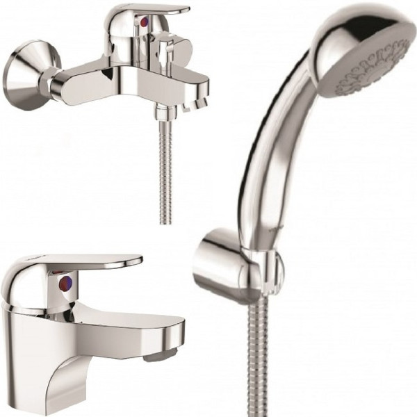 Комплект смесителей Vidima Fine Хром (BD126AA). Фото 1