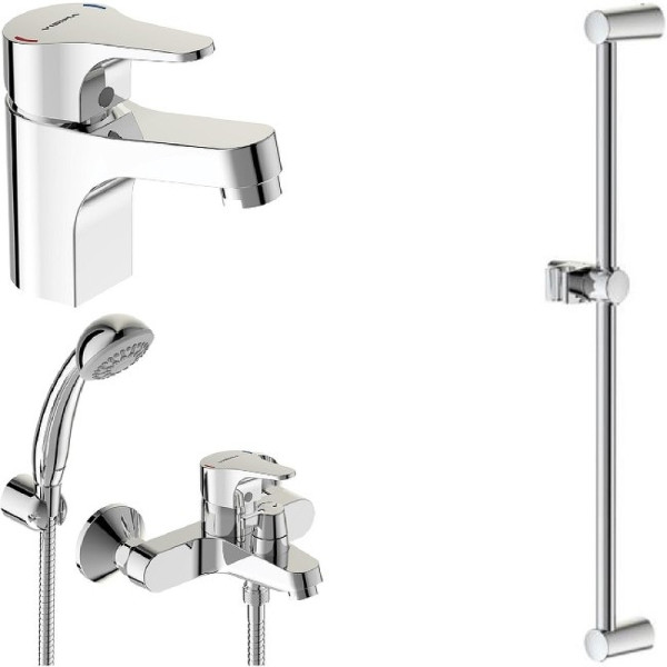 Комплект смесителей Vidima Next Хром (BD128AA). Фото 1