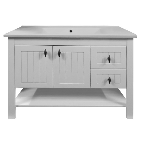 Комплект Тумба Azario BRISTON 100 с раковиной Atria 100. Фото 1