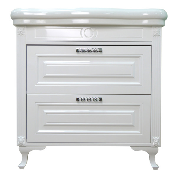 Комплект Тумба MAGNOLIA 90/2 (900х870х500) с раковиной Victorian 90 (CS00069948). Фото 1