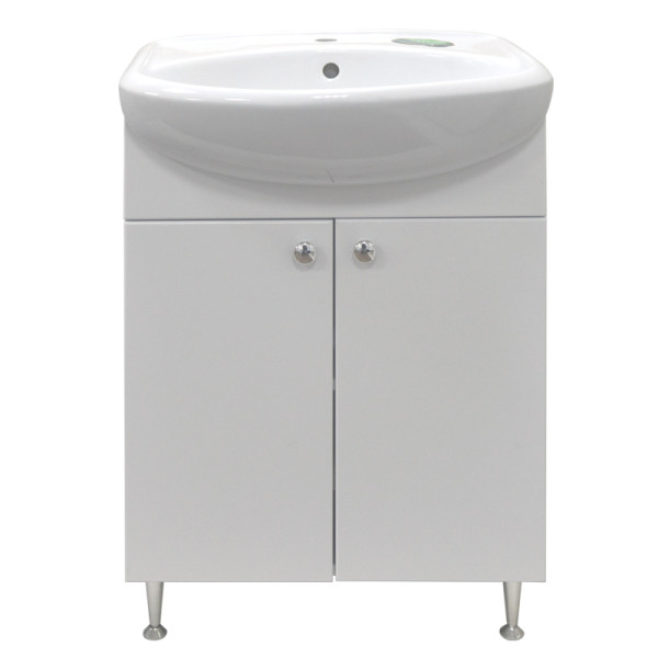 Комплект Тумба Моника New 50 напольная 500х800х300 с раковиной Арго 50 (CS00076238). Фото 1