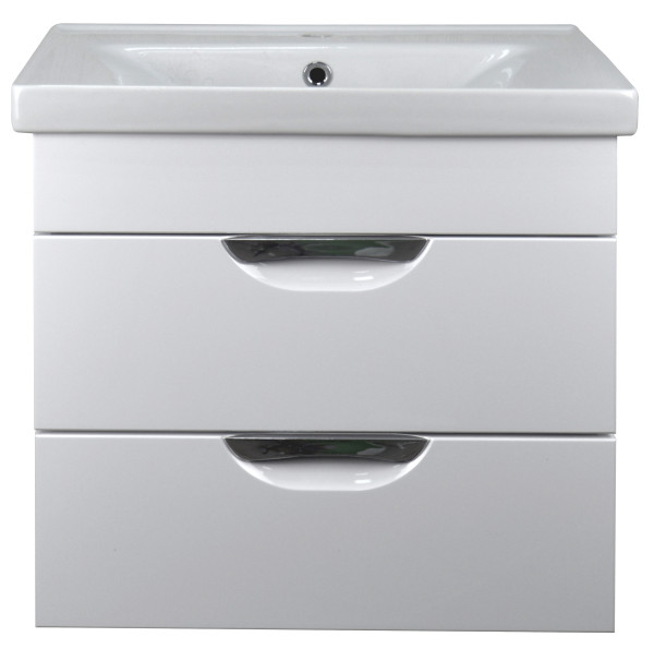 Комплект Тумба Стиль- 70/2 "Соло" подвесная с раковиной Sava 70 (CS00070863). Фото 1