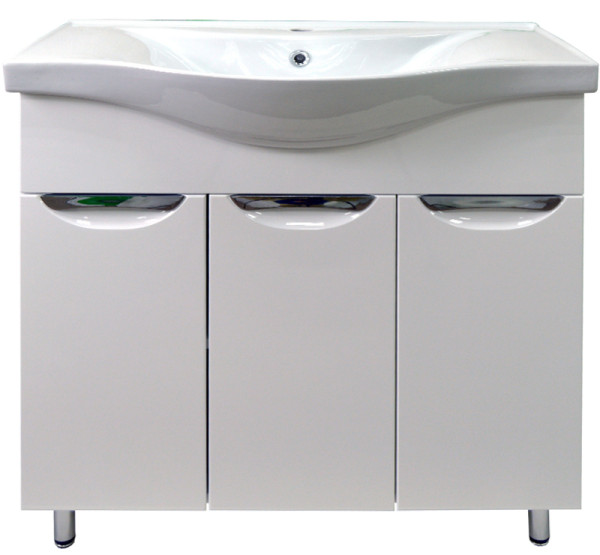 Комплект Тумба Стиль- 80 (800х850х460) с раковиной Basic 80 (CS00070538). Фото 1