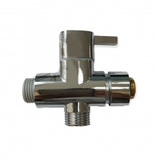 Корпус переключателя-дивертора для LM8804C, LM8805C в сборе с картриджем, хром. Фото 1